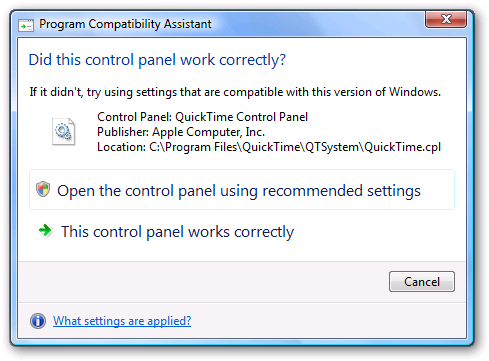 Remove QuickTime Icon From System Tray